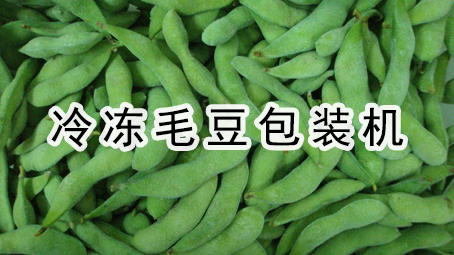 【冷凍蔬菜系列2】冷凍毛豆莢給袋式包裝機